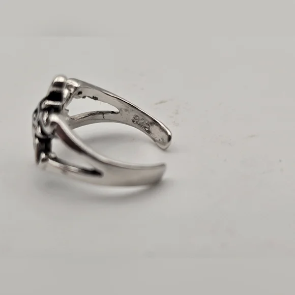 Sterling Silver Celestial Toe Ring - Picture 6 of 10
